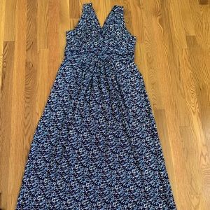 Maternity maxi dress, A Pea in the Pod, size S